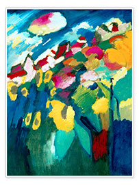 Wandbild  Murnau - Der Garten II - Wassily Kandinsky