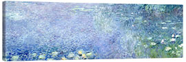 Leinwandbild  Seerosenbild 2 - Claude Monet