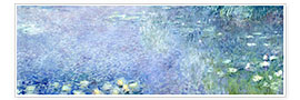 Wandbild  Seerosenbild 2 - Claude Monet