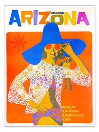 Poster Erstaunliches Arizona