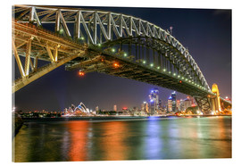 Acrylglasbild  Sydney Harbour Bridge I - Thomas Hagenau