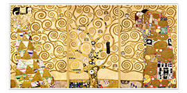 Wandbild  Der Lebensbaum (Detail) - Gustav Klimt