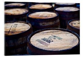 Acrylglasbild  Whiskyfässer, Jura Island - Andrew Stewart