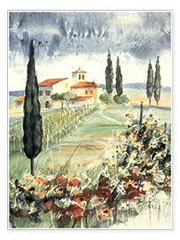 Poster Toscana I