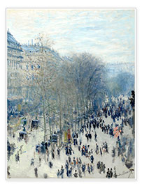Wandbild  Boulevard des Capucines - Claude Monet