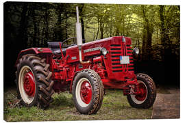 Leinwandbild  McCormick Traktor Oldtimer - Peter Roder