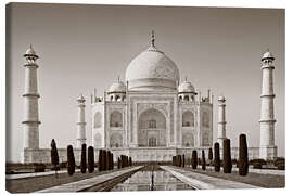 Leinwandbild  Taj Mahal im Sonnenlicht