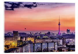 Acrylglasbild  Berlin Skyline im Sommer - Sören Bartosch