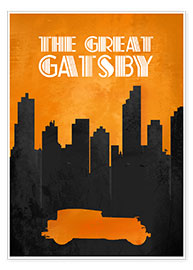 Poster The Great Gatsby - Minimal Movie Film Fanart Alternative