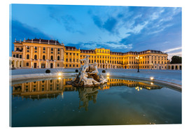 Acrylglasbild  Schloss Schönbrunn, Wien