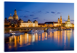 Acrylglasbild  Skyline Dresden - Dieterich Fotografie
