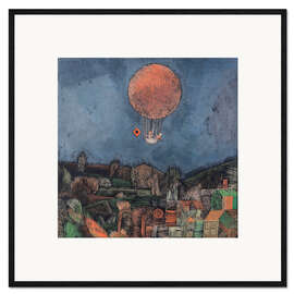 Gerahmter Kunstdruck  Der Luftballon - Paul Klee