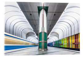 Acrylglasbild  U-Bahn in München 2 - MUXPIX