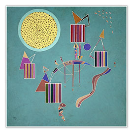 Poster  Intime Mitteilung - Wassily Kandinsky