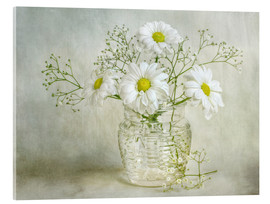 Acrylglasbild  Stilleben mit Chrysanthemen - Mandy Disher