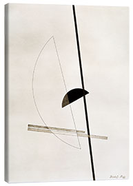 Leinwandbild  Konstruktion 6 - László Moholy-Nagy