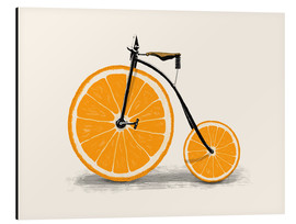 Alubild  Orangen-Rad - Florent Bodart