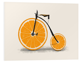 Hartschaumbild  Orangen-Rad - Florent Bodart