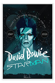 Poster david bowie