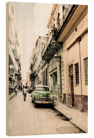 Holzbild  Kuba - Karibisches Flair