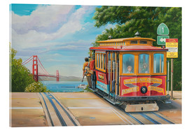 Acrylglasbild  To Golden Gate Bridge - Georg Huber