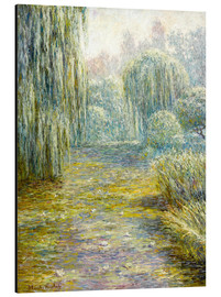 Alubild  Der Garten in Giverny - Blanche Hoschede-Monet