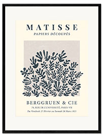 Gerahmter Kunstdruck  Henri Matisse Berggruen & CIE III - TAlex